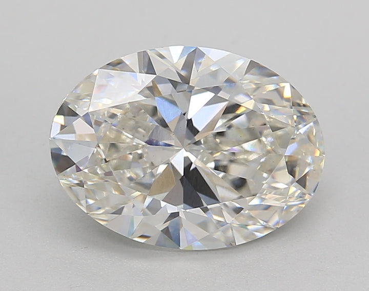 GIA Certified 3.01 CT Oval CVD Diamond - H Color, VS1 Clarity