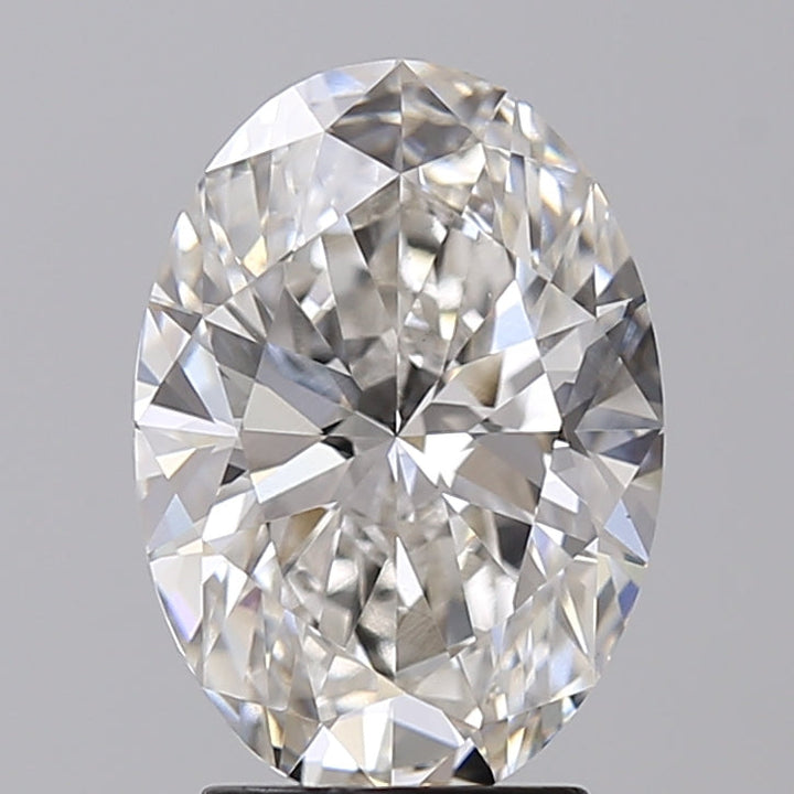 IGI Certified 3.04 CT Oval Cut Lab-Grown Diamond, G Color, VS1 Clarity, Excellent Polish and Symmetry