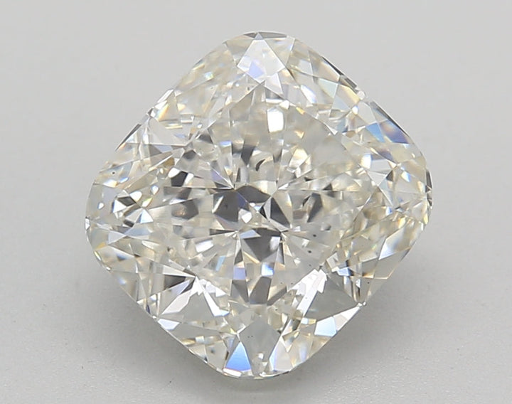 IGI Certified 3.05 CT Cushion Cut Lab-Grown Diamond - SI1, H Color