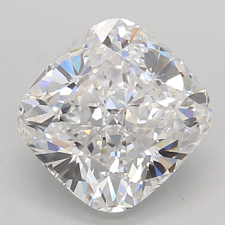 Diamante cultivado en laboratorio de talla cojín de 3,05 quilates VS1 E