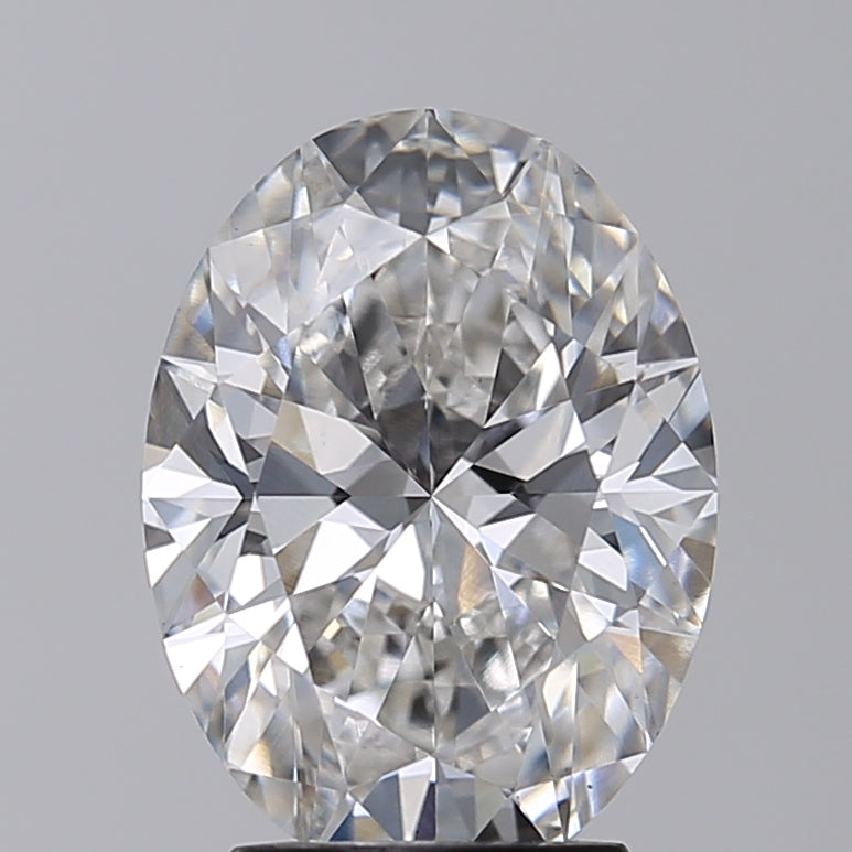 IGI Certified 3.05 ct Oval Lab-Grown Diamond | F Color | VS1 Clarity