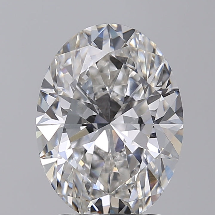 IGI Certified 3.05 ct Oval Lab-Grown Diamond | F Color | VS1 Clarity