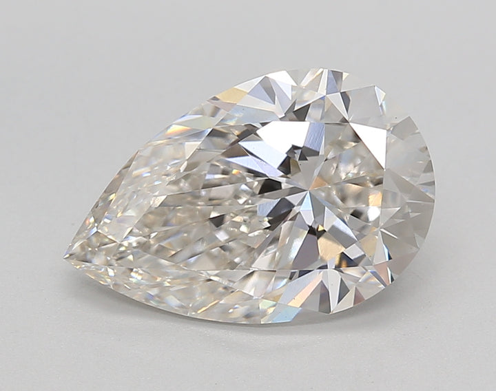 IGI Certified 3.05 ct Pear Cut Lab Grown Diamond G VS1