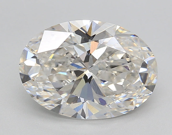 IGI Certified 3.06 ct Oval Lab-Grown Diamond | F Color | VS1 Clarity