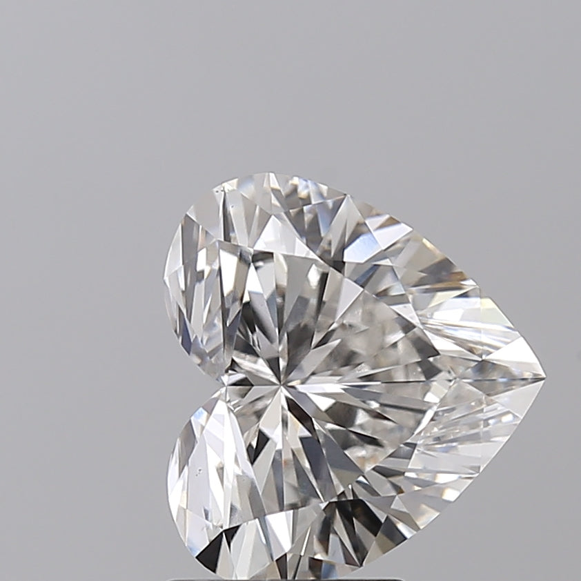 IGI Certified 3.07 CT Heart-Cut Lab-Grown Diamond - G Color, VS1 Clarity