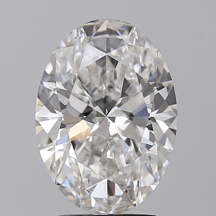 IGI Certified 3.10 CT Oval Lab Grown Diamond | F Color | VS1 Clarity