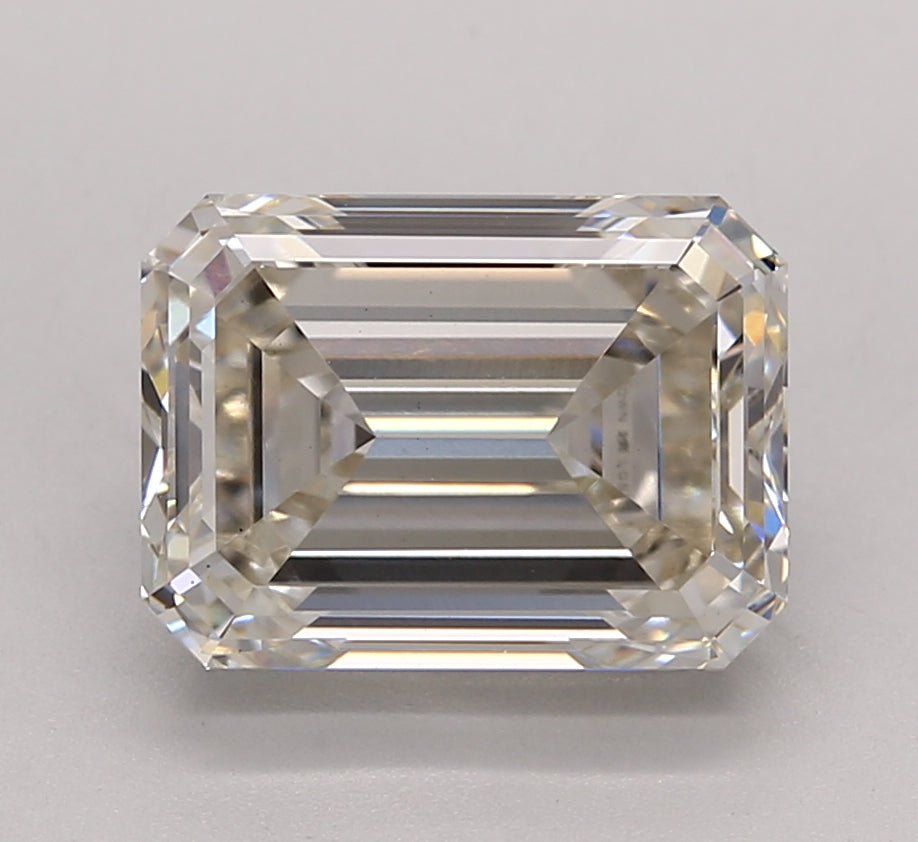 IGI Certified 3.22 CT I Color VS1 Emerald Cut Lab-Grown Diamond