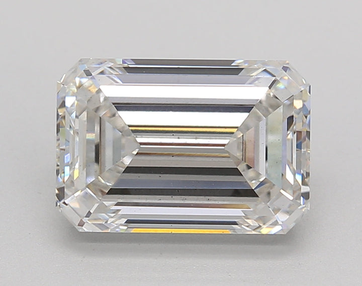 IGI Certified 3.31 CT G Color SI1 Emerald Cut Lab-Grown Diamond