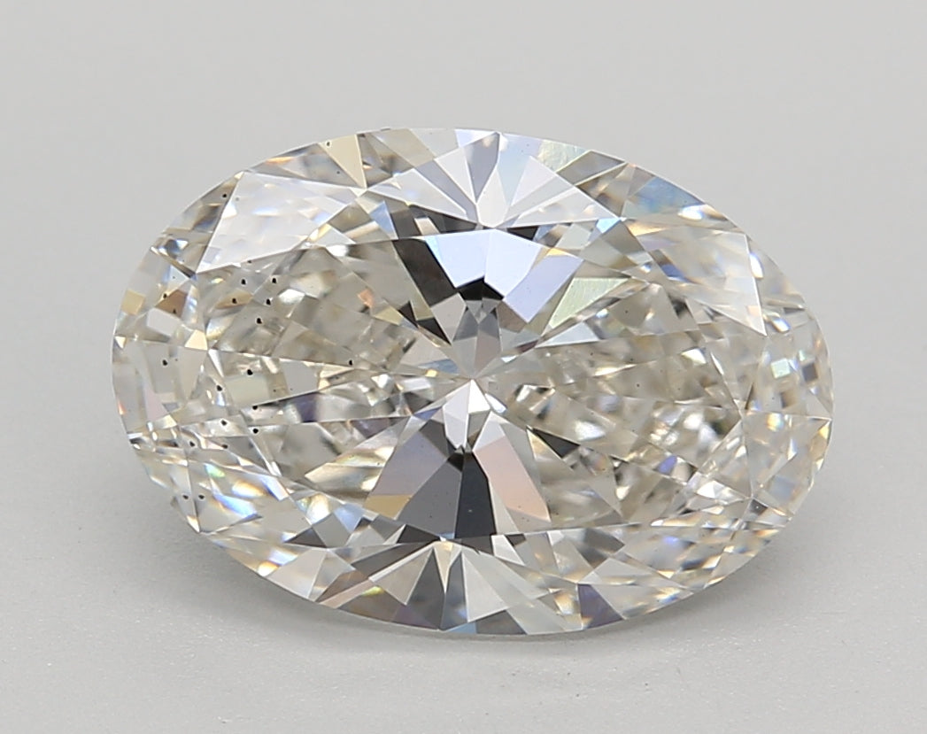 IGI Certified 3.50 CT Oval Cut Lab Grown Diamond - I VS2