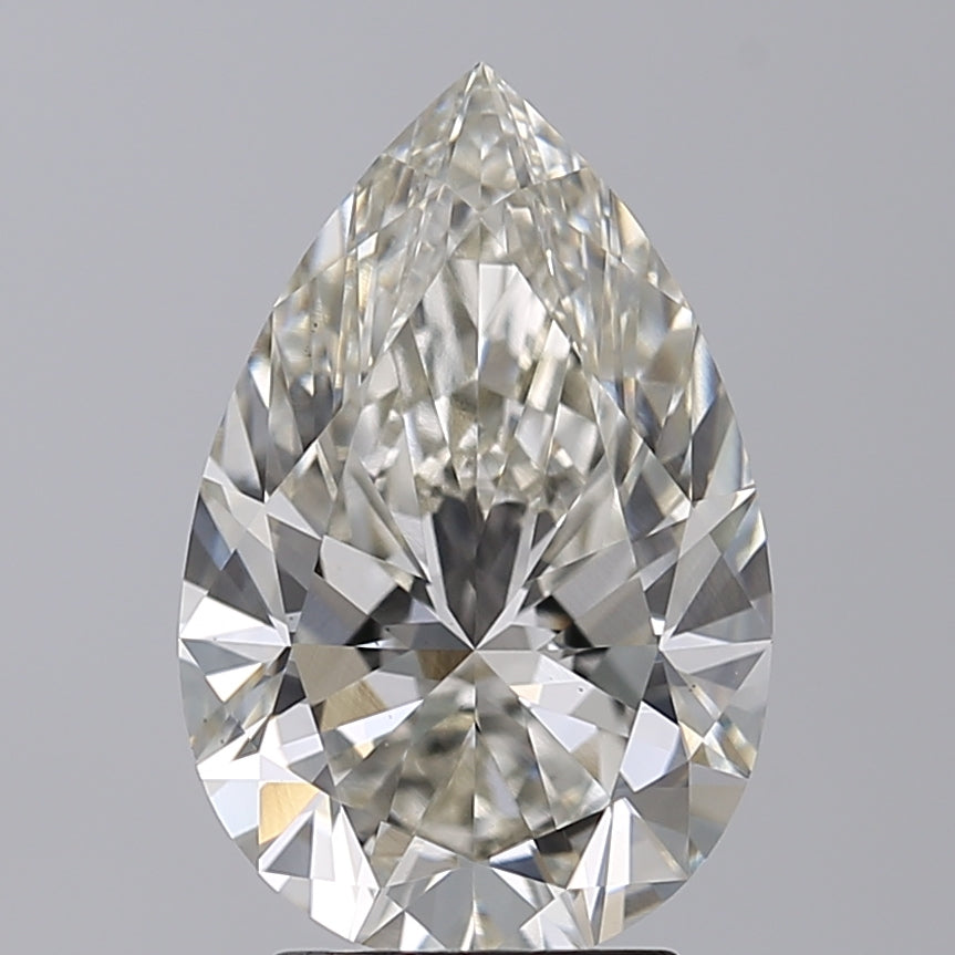 IGI Certified 3.52 ct Pear CVD Lab Grown Diamond I VS1