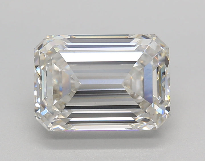 IGI Certified 3.54 CT H Color VS1 Emerald Cut Lab-Grown Diamond