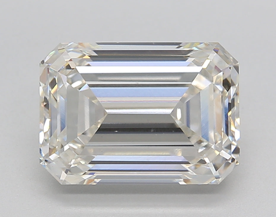 IGI Certified 3.57 CT H Color VS1 Emerald Cut Lab-Grown Diamond