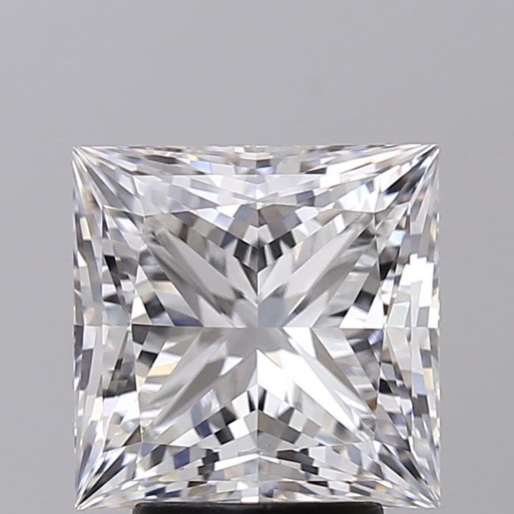 IGI Certified 4.04 CT Princess Cut Lab Grown Diamond - E Color, VVS2 Clarity