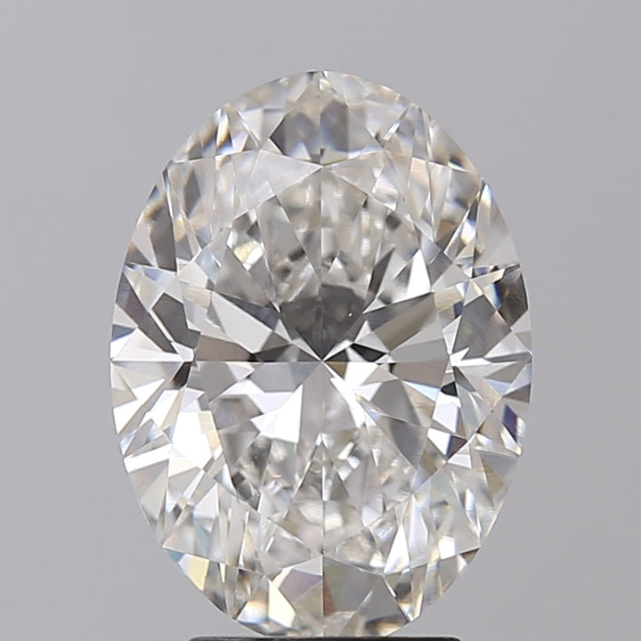 IGI Certified 4.06 CT Oval Cut Lab-Grown Diamond, G Color, VS1 Clarity