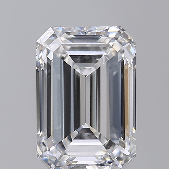 IGI Certified 4.09 CT Emerald Cut Lab-Grown Diamond - VVS2, D Color