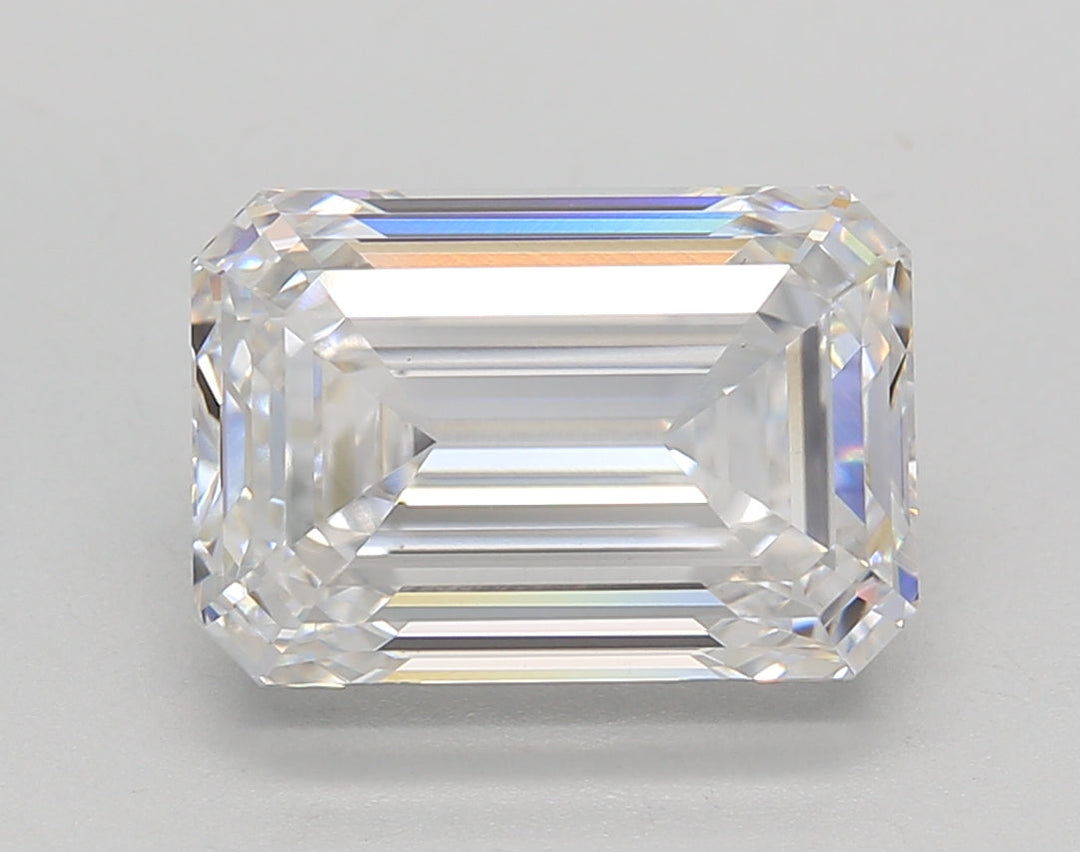 IGI Certified 4.39 CT Emerald Cut Lab-Grown Diamond - VS2, F Color