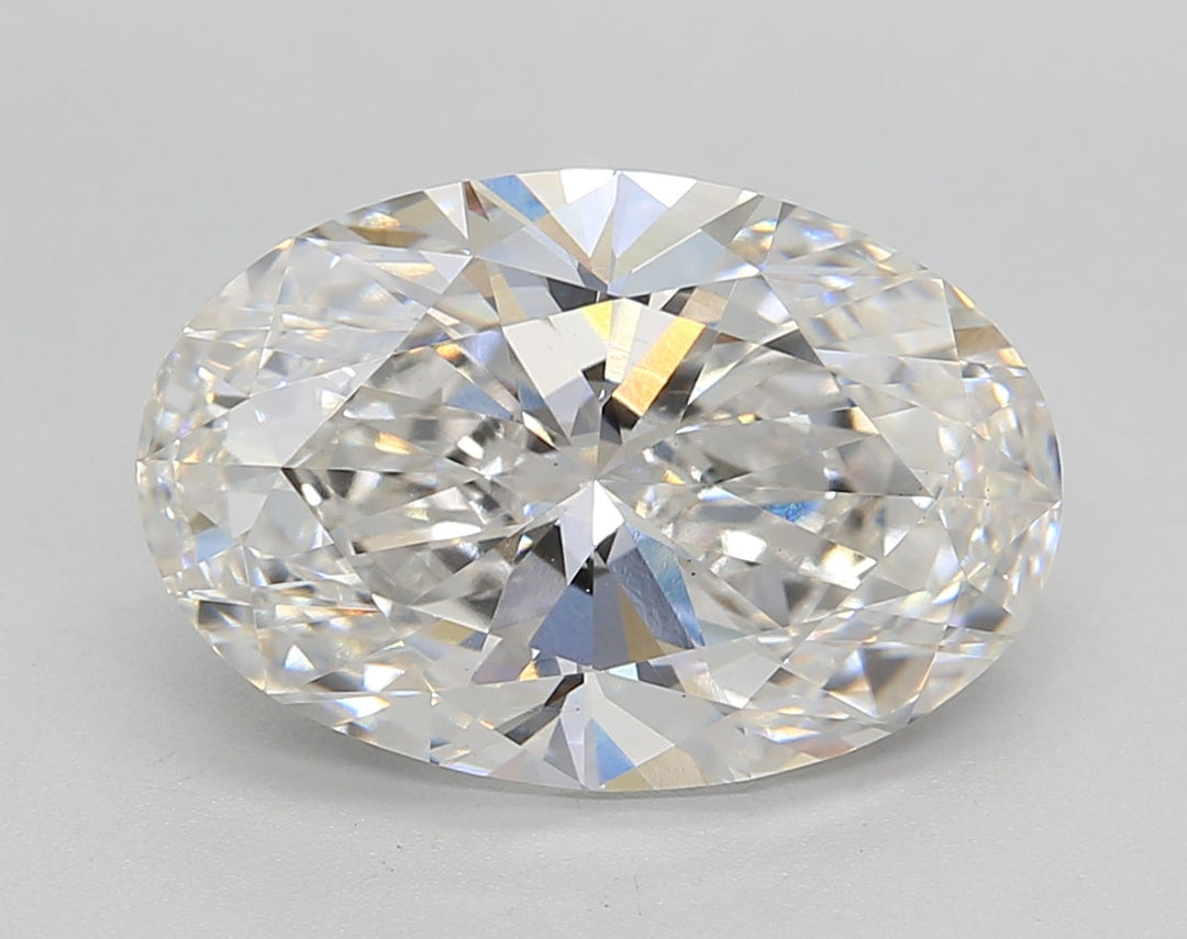 IGI Certified 4.50 CT Oval Cut Lab-Grown Diamond