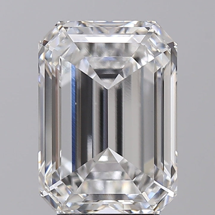 IGI Certified 4.66 CT Emerald Cut Lab Grown Diamond, E Color, VS1 Clarity