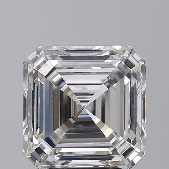 IGI Certified 5.10 CT Square Emerald Cut Lab-Grown Diamond