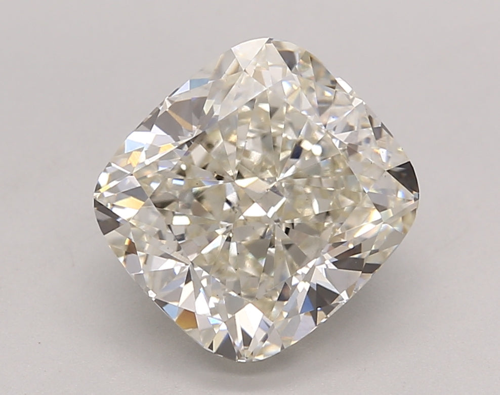 IGI Certified Cushion Cut Lab-Grown Diamond - 3.03 CT, I Color, VS1 Clarity