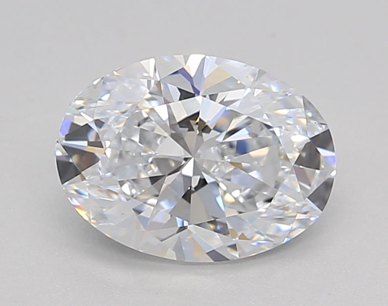 IGI Certified D VVS2 1.50 CT Oval Lab-Grown Diamond