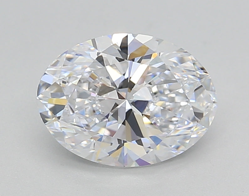 IGI Certified D VVS2 1.50 CT Oval Lab-Grown Diamond