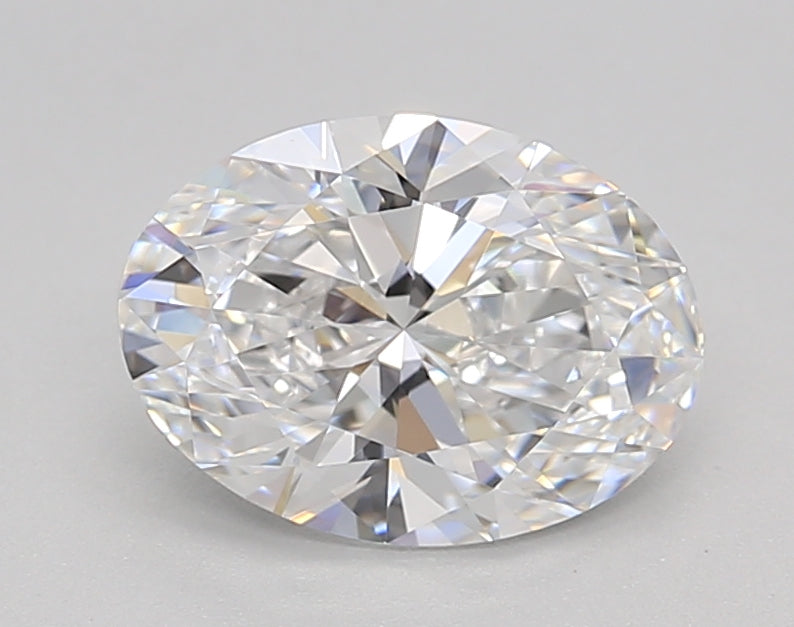 IGI Certified D VVS2 1.50 CT Oval Lab-Grown Diamond