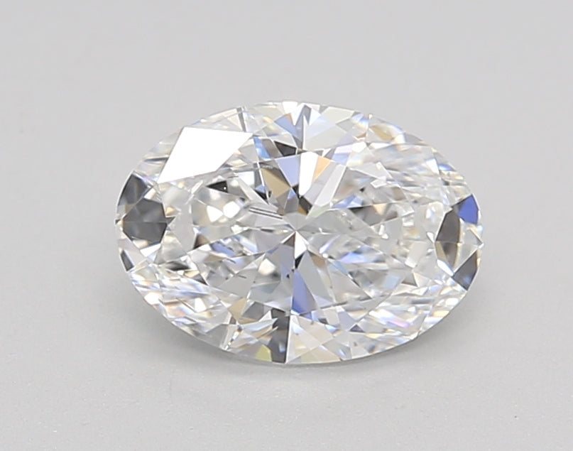 IGI Certified Oval Cut Lab Grown Diamond - 1.00 CT, D Color, SI1 Clarity