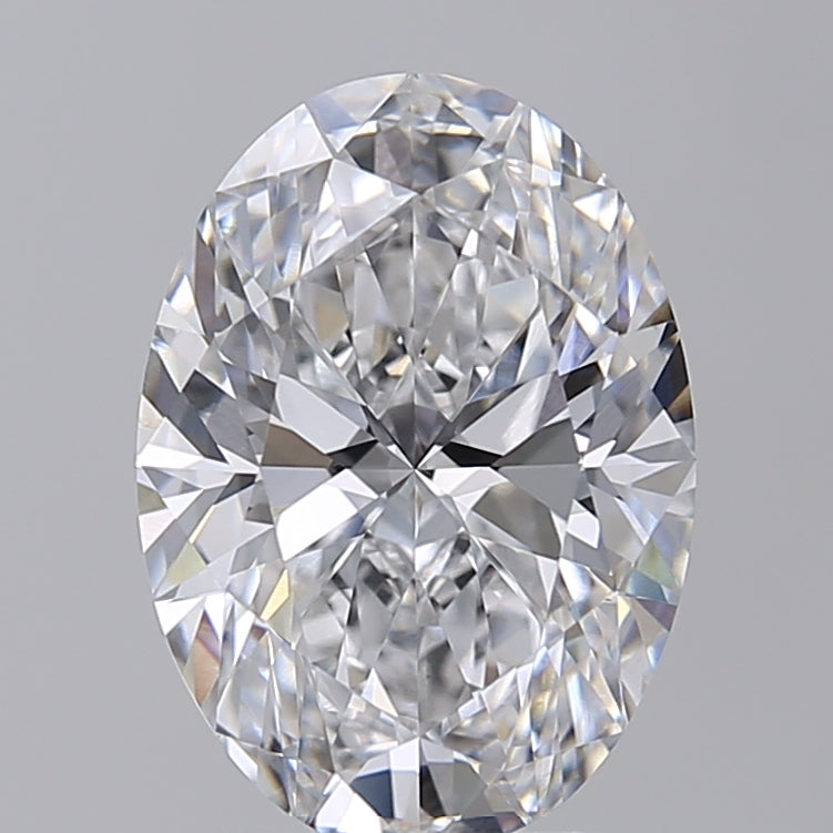 IGI Certified Oval Cut Lab Grown Diamond - 3.01 ct. - D VVS2