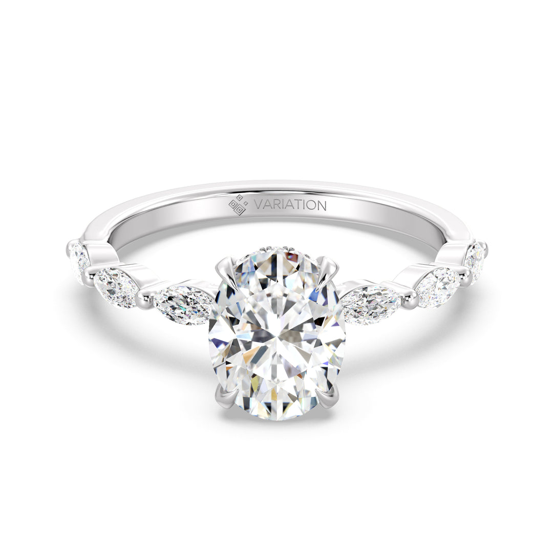 Oval Engagement Ring