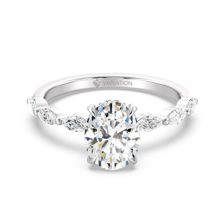 Oval Engagement Ring