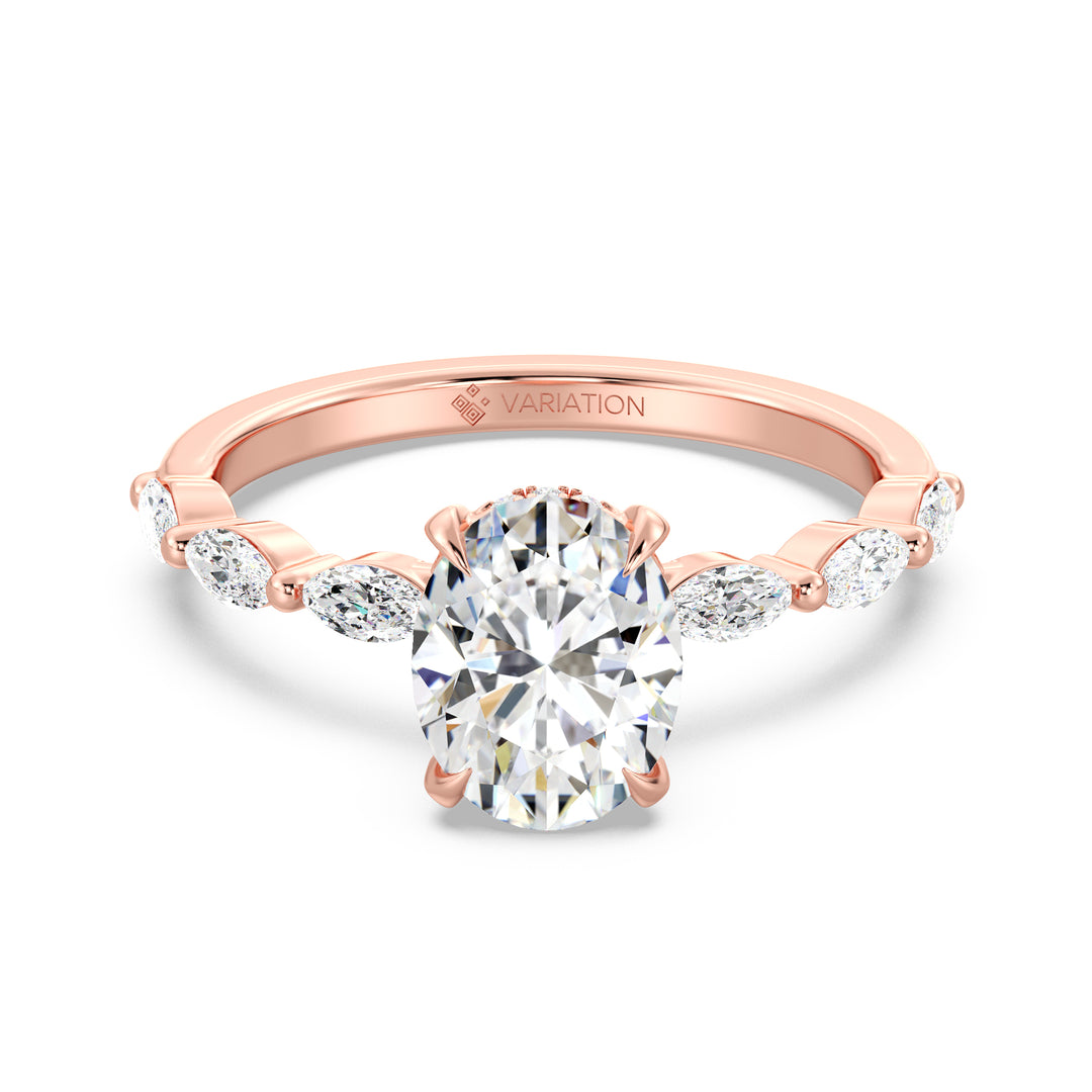Oval Engagement Ring