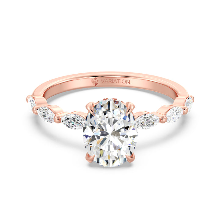 Oval Engagement Ring