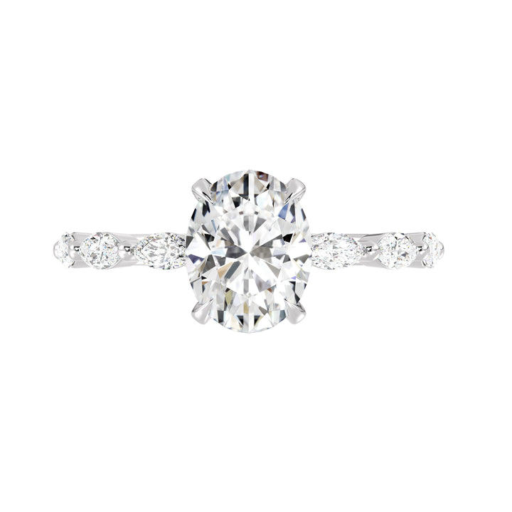 Oval Engagement Ring