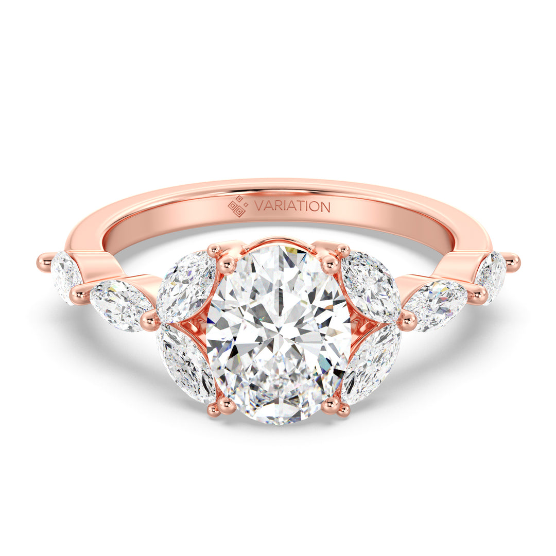 Oval Engagement Ring