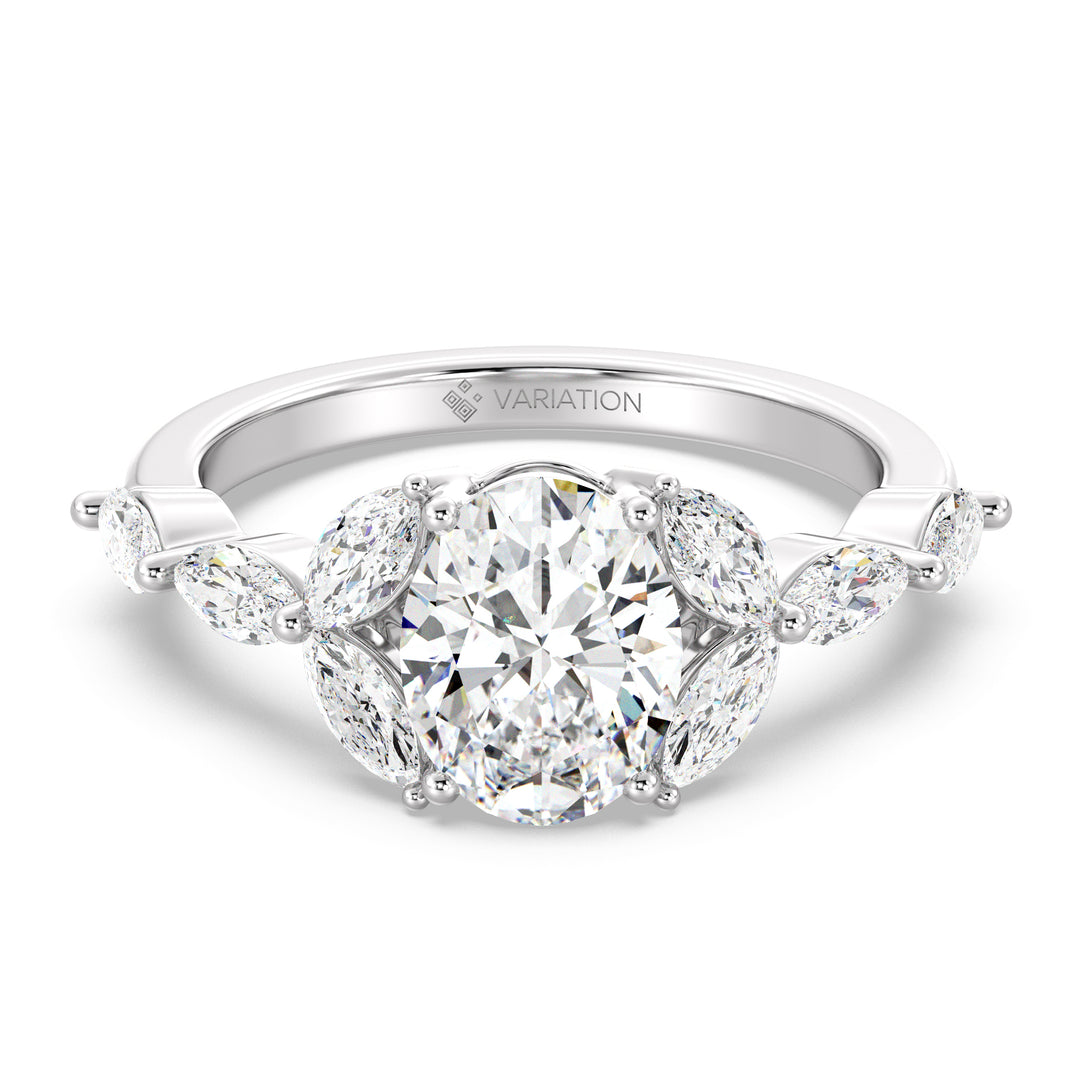 Oval Engagement Ring