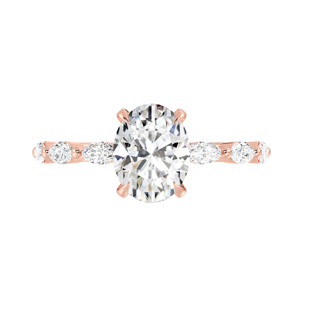 Oval Engagement Ring