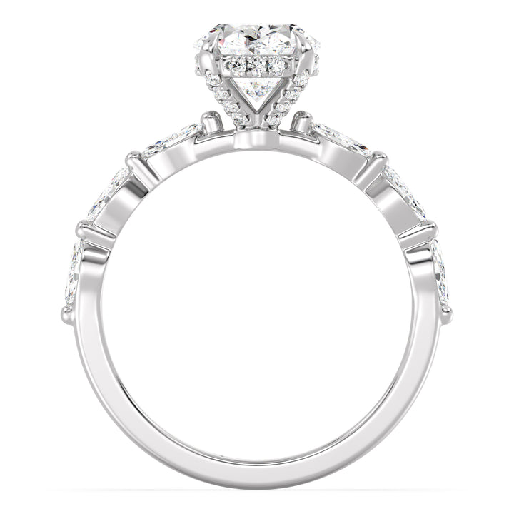 Oval Engagement Ring