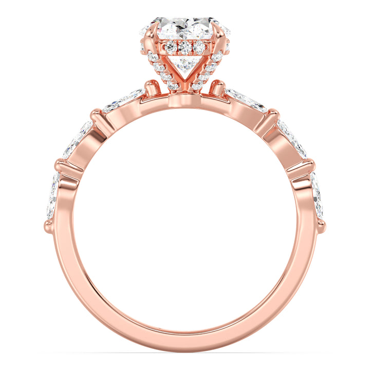 Oval Engagement Ring