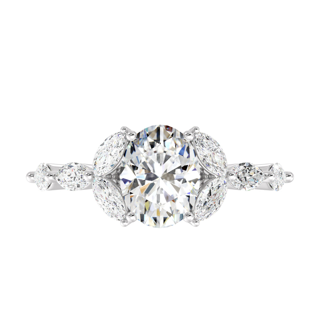 Oval Engagement Ring