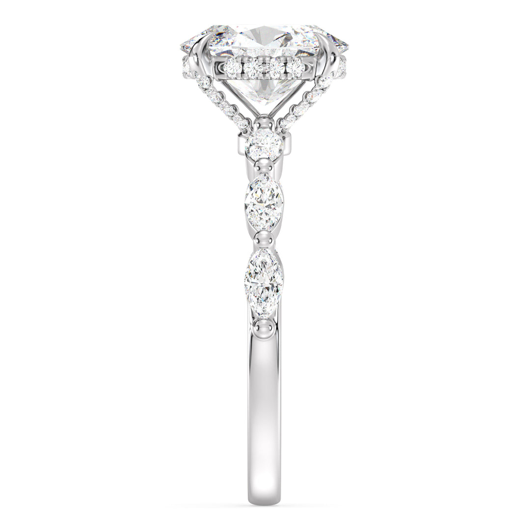 Oval Engagement Ring