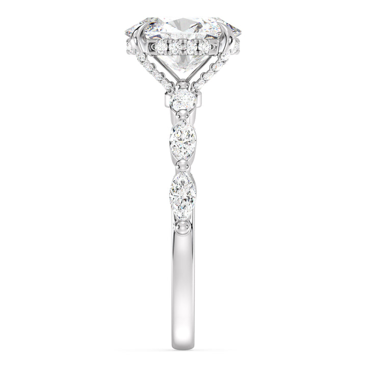 Oval Engagement Ring