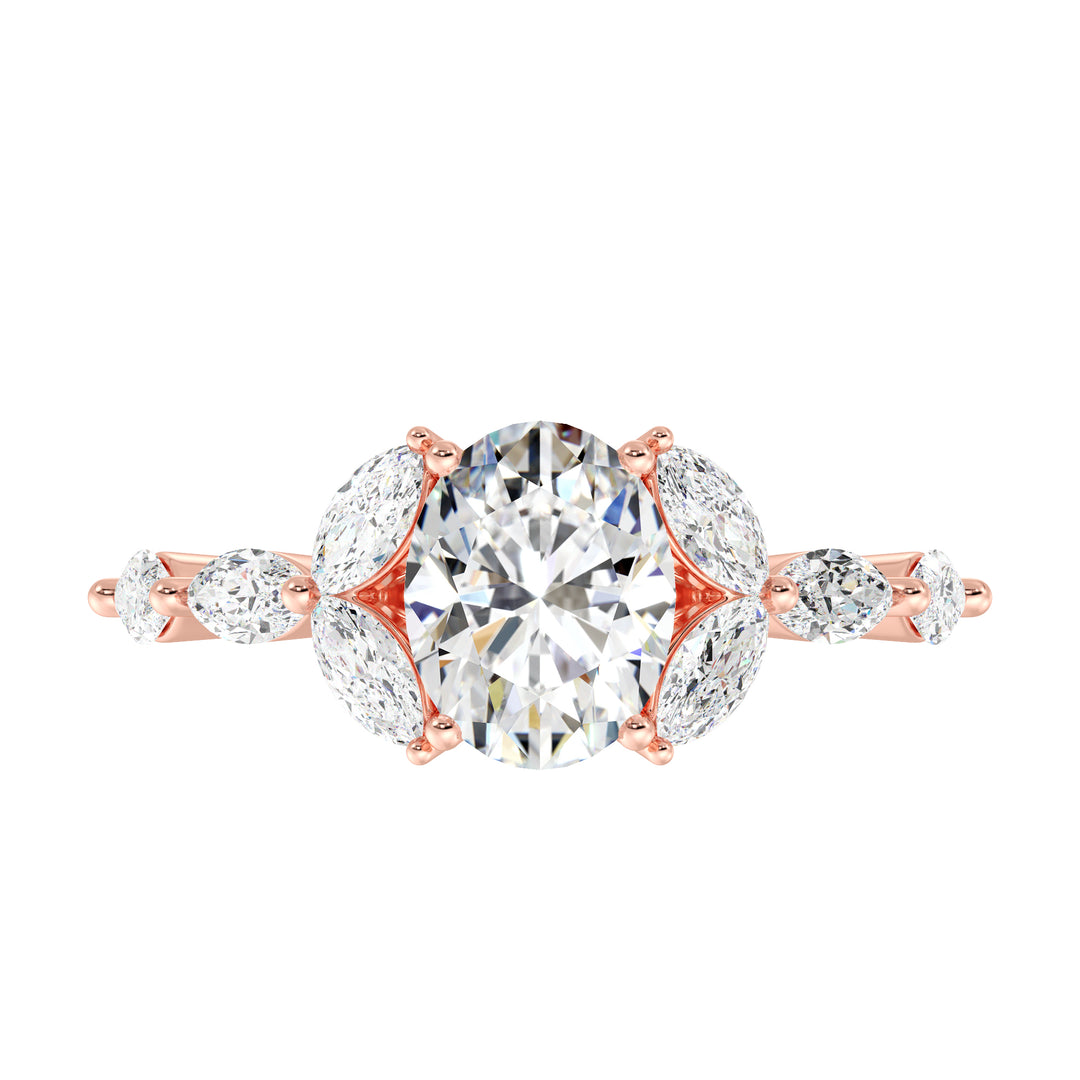 Oval Engagement Ring