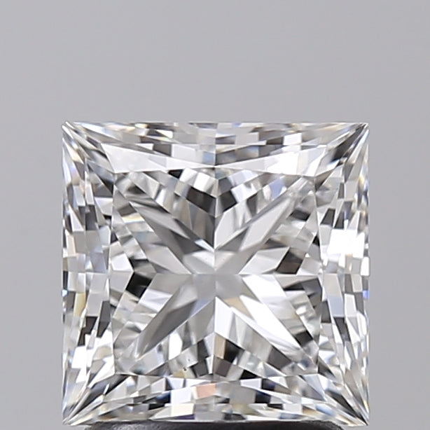 1,96 CT e Color vs1 Princess Cut Cut Lab -Down Diamond - IGI сертифікований