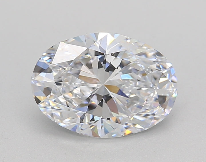 1.54 ct d color VVS1 Oval Cut Back -bold -bulty - IGI معتمد