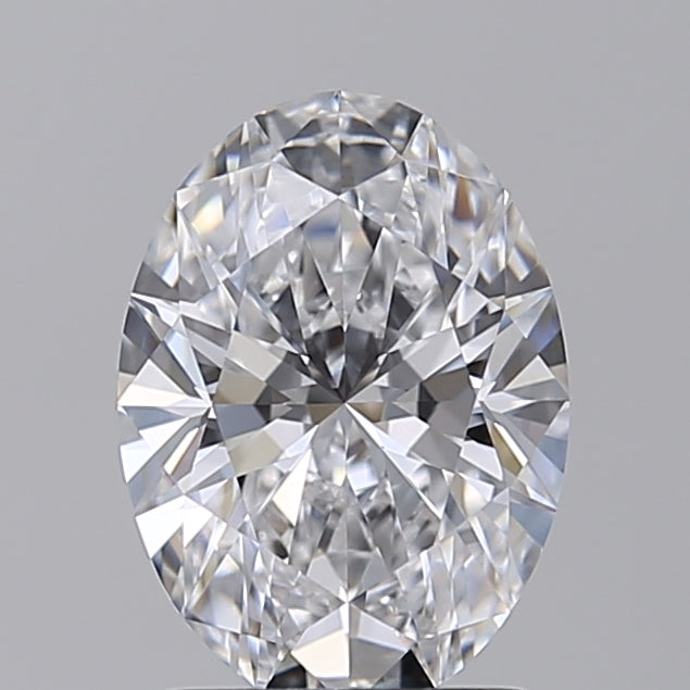 1,55 CT D Колір VVS1 Oval Cut Lab -вирощений алмаз - сертифікований IGI