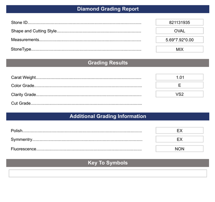 1,01 ct e warna vs2 oval cut lab -tumbuh berlian - bersertifikat variasi