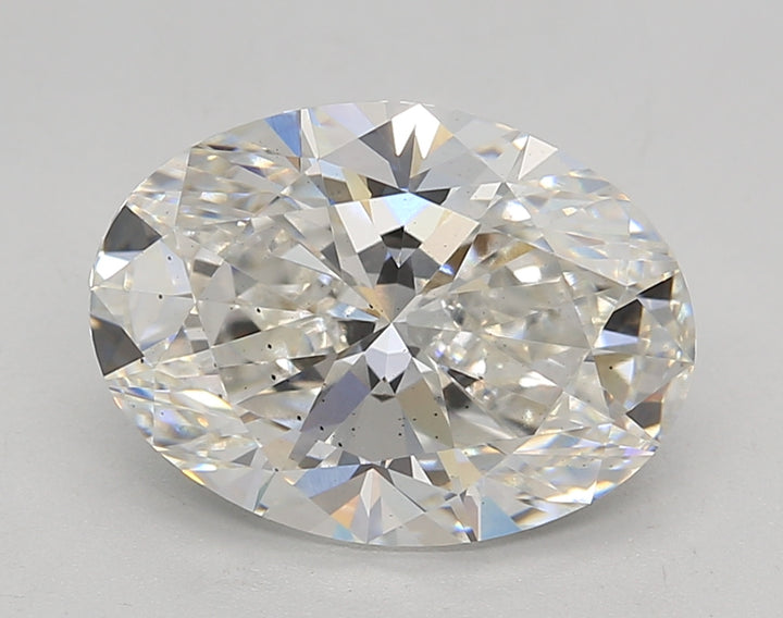 3.79 CT G COLE SI1 OVAL CUT DAIMENT -BALLAND - GIA معتمد