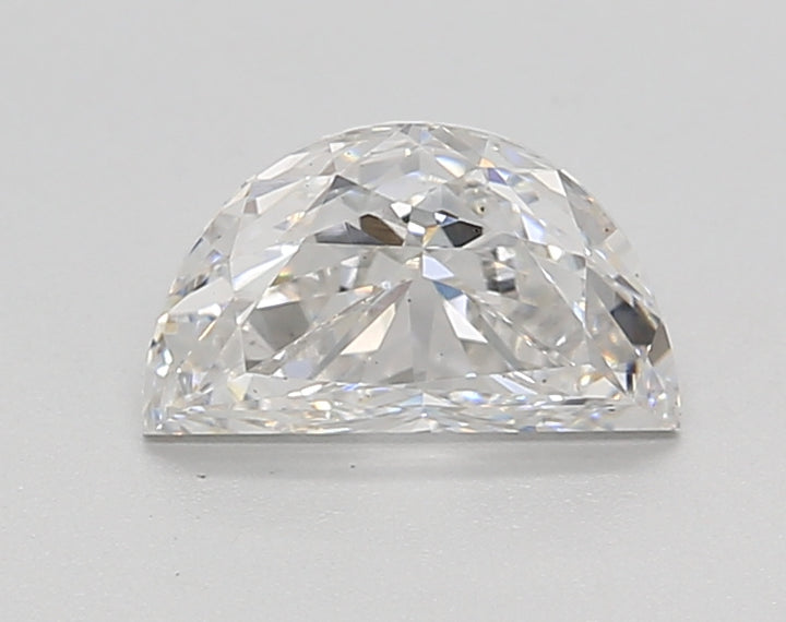 0,95 CT F Color VS2 Half Moon Cut Lab -odlad diamant - Variation Certified