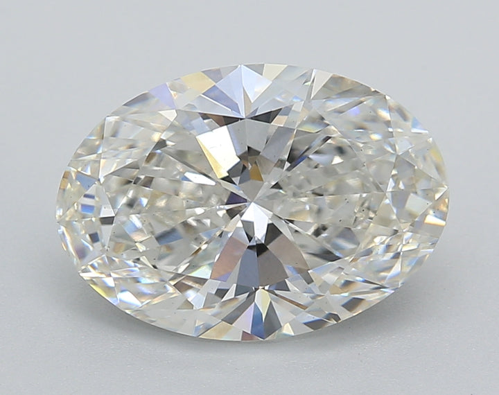 3.71 CT H Color VS1 Oval Cut Marmond -Bulding Diamond - IGI معتمد